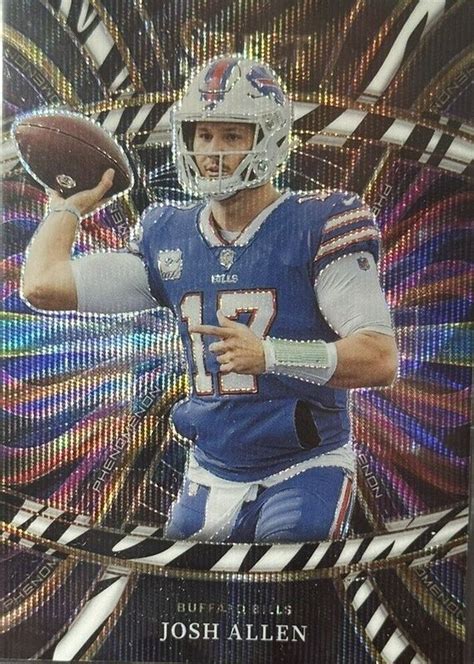 Josh Allen Select Phe Phenomenon Zebra Ssp Price Guide