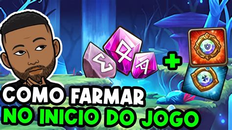 Como Farmar Os Primeiros Artefatos Grinds E Gemas Come Ando Do Zero