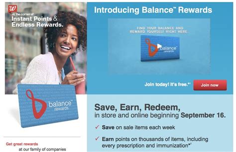 Walgreens Balance Rewards Loyalty Program