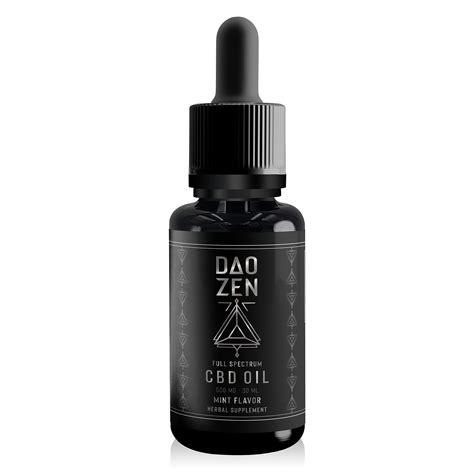 Daozen 500mg Cbd Mint Flavor Full Spectrum Tincture All Organic 30ml Leafly