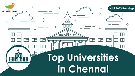 Top 8 Universities In Chennai NIRF 2022 Rankings