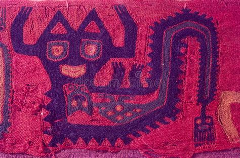 Mantles Textile Paracas Nazca Peru Culture With Great Weavers From