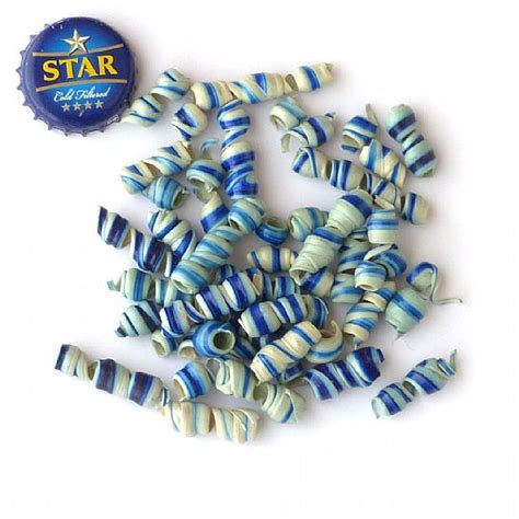 Plastic & Paper Beads Recycled Plastic Beads Blue | The African Fabric Shop