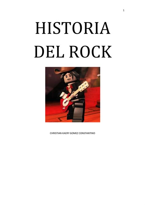 Historia Del Rock Pdf