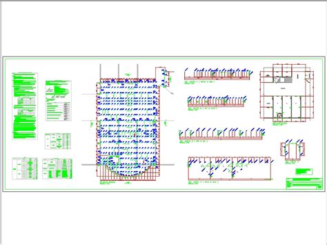 Plataforma De Estrutura Met Lica En Autocad Cad Kb Bibliocad