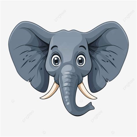 Clipart Faccia Di Elefante