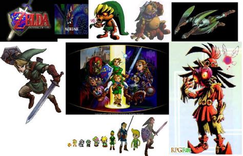 Legend Of Zelda Collage By Wyvernguy On Deviantart