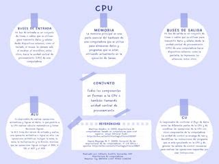 Cpu Y Sus Componentes Pdf