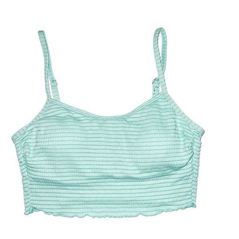 Crown Ivy Cabana By Longline Bikini Top Tank Size M 19 New With Tags From ShopLina