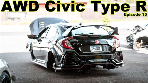 Building An Awd Civic Type R Ep 15 Engine Mount Completion Abs Relocation Youtube