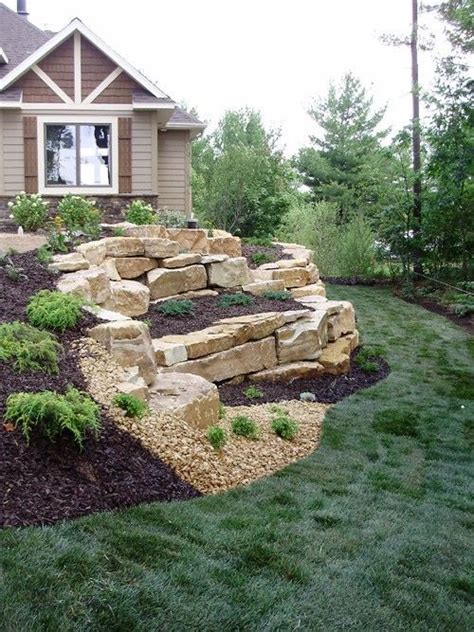 Build Amazing Backyards With #Boulders- Give your yard the feeling of rugged #craft ...