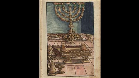 Ancient And New Menorahs 16th Century Divisions Structure Bible Menorah