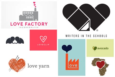 45 Heart and Love Logo Designs | Inspirationfeed