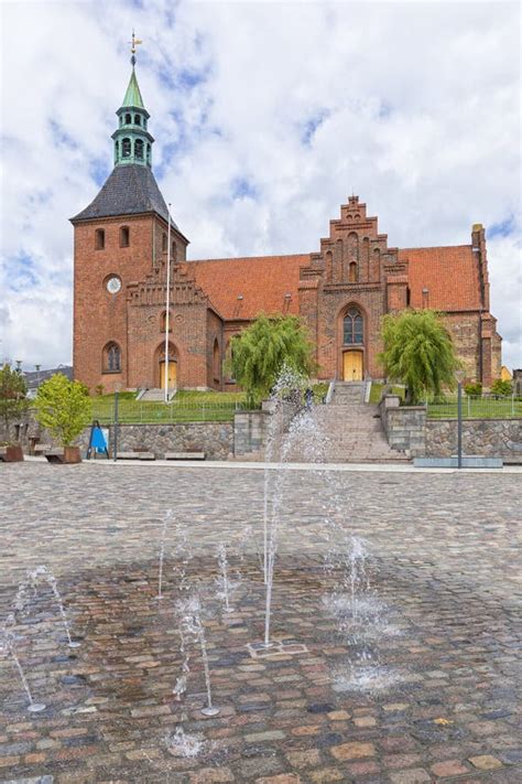 Vor Frue Kirke Svendborg Funen Denmark Stock Image Image Of