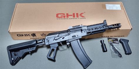 Yahoo オークション GHK AKS 74U GBB カスタム フロン co2