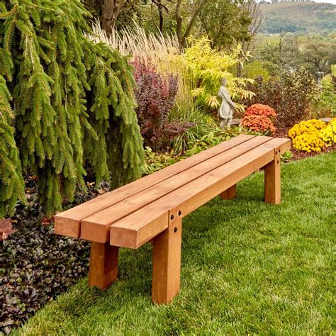 How to Make Simple Timber Bench — The Family Handyman
