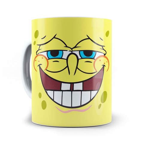 Caneca Bob Esponja Sorriso 2 Elo7 Produtos Especiais