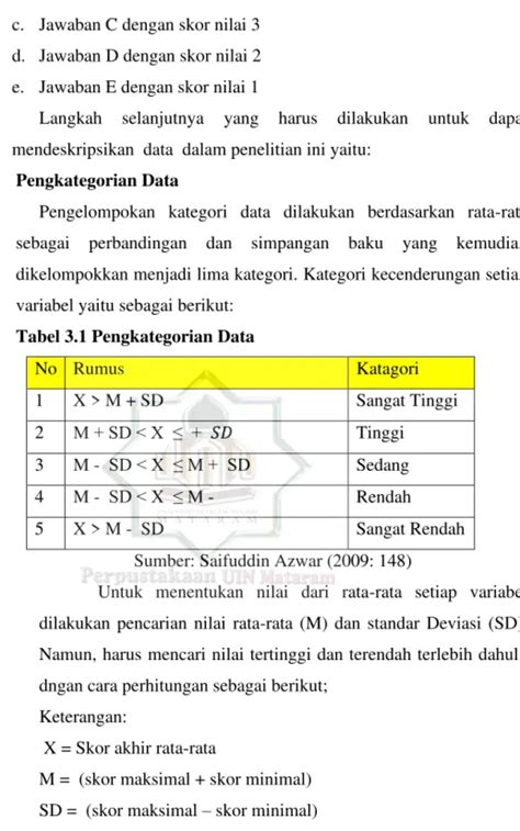 Teknik Analisis Data Metode Penelitian Analisis Pengaruh Kondisi