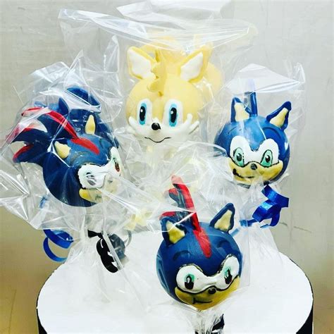 Frisco Cake Pop Shop On Instagram Sonic Hedgehog Character Cake Pops