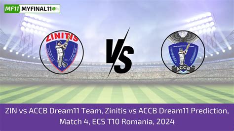 ZIN Vs ACCB Dream11 Prediction Fantasy Cricket Tips Pitch Report