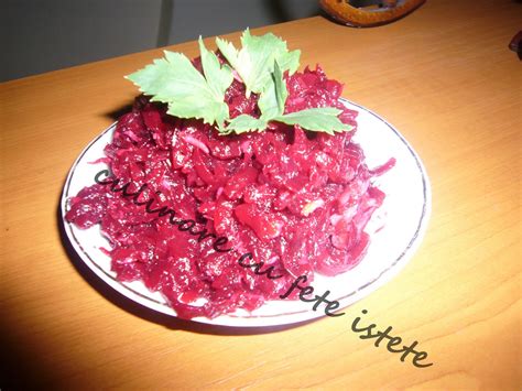 Culinare Cu Fete Istete Salata De Sfecla Rosie