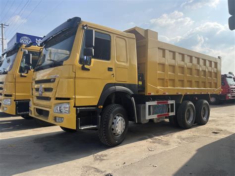 Sinotruck HOWO Used 10 Wheels 371 375 HP Tipper Truck Dump Truck