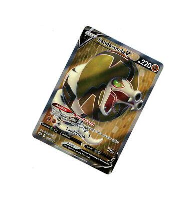 2021 Pokemon SANDACONDA V HOLO FOIL SP 175 198 RARE FULL ART EBay