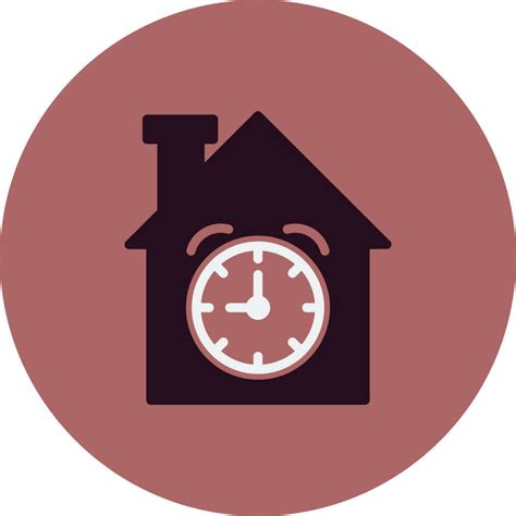 Vectores De Stock Sin Royalties De Horloge De Maison