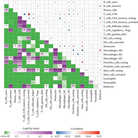 Immunological Variations Among Various Riskscore Groups A Estimated