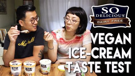 So Delicious Vegan Ice Cream Taste Test Youtube