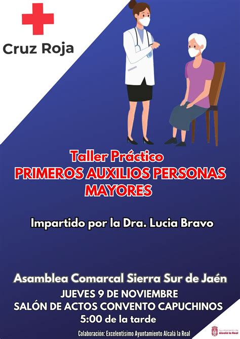 Taller práctico Primeros auxilios personas mayores Ayuntamiento de