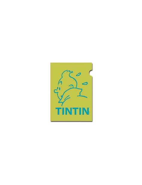 A4 Folder Tintin Green Profile 15162