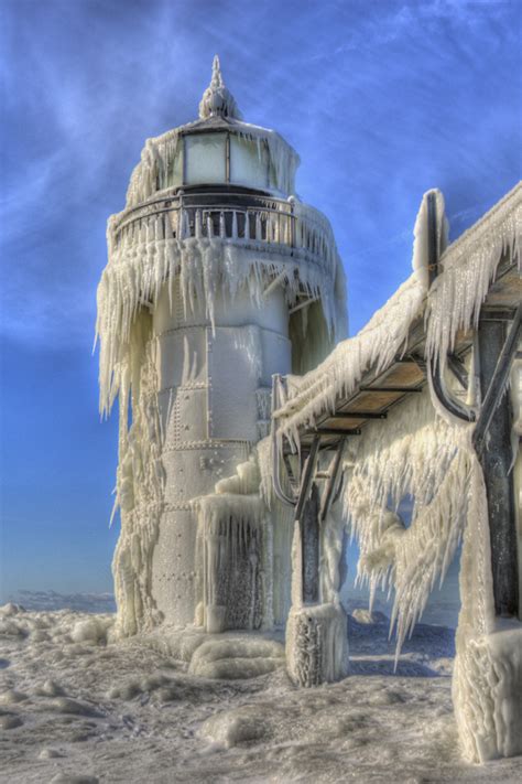 Surreal Ice Hdr Photography