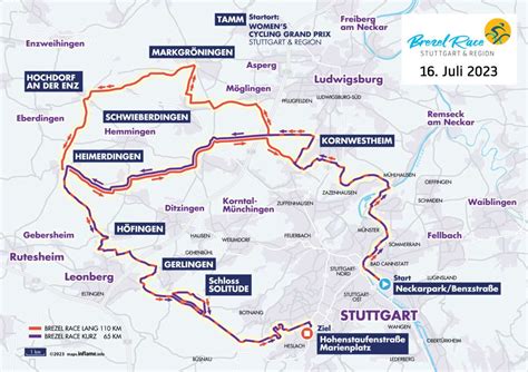 Strecken F R Brezel Race Und Womens Cycling Grand Prix Stehen