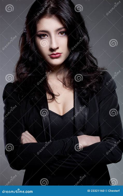 Closeup Woman Portrait Stock Photo Image Of Healthy 23321160