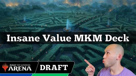 Insane Value Mkm Deck Mkm Karlov Manor Draft Mtg Arena Youtube