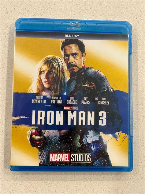 Marvel Iron Man Blu Ray Etsy