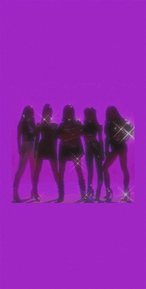 Itzy Wallpaper Lockscreen Aesthetic Kpop Dark Purple Aesthetic