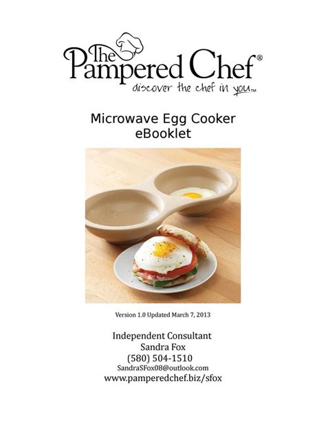 Microwave egg cooker recipes [154410] | Pampered chef stoneware, Pampered chef recipes, Pampered ...