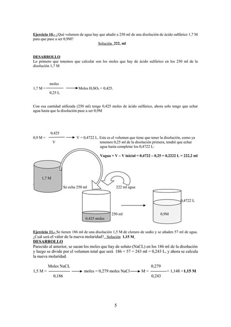 Problemas de disoluciones ii 1º bac resueltos curso 13 14 PDF