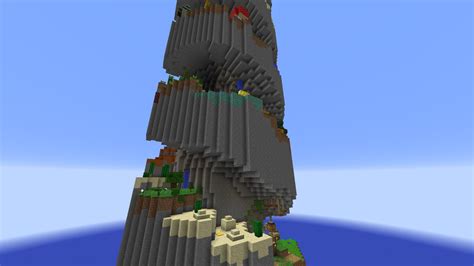 Download «Parkour Spiral 2» (17 mb) map for Minecraft