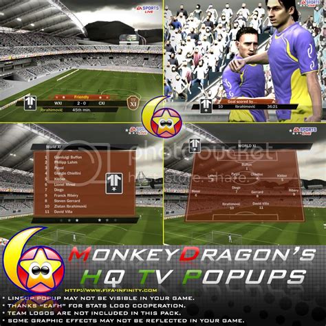 X TV POPUPS SCOREBOARD TOOL FIFA Infinity Mods