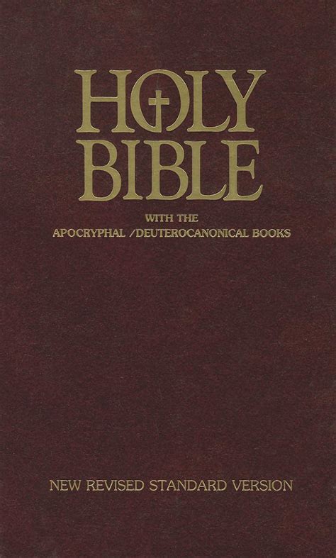 Holy Bible With The Apocryphal Deuterocanonical Books New Revised