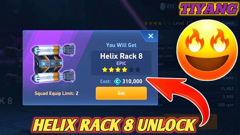 Finally Helix Rack 8 Unlock Helix Rack 8 Gameplay Mech Arena