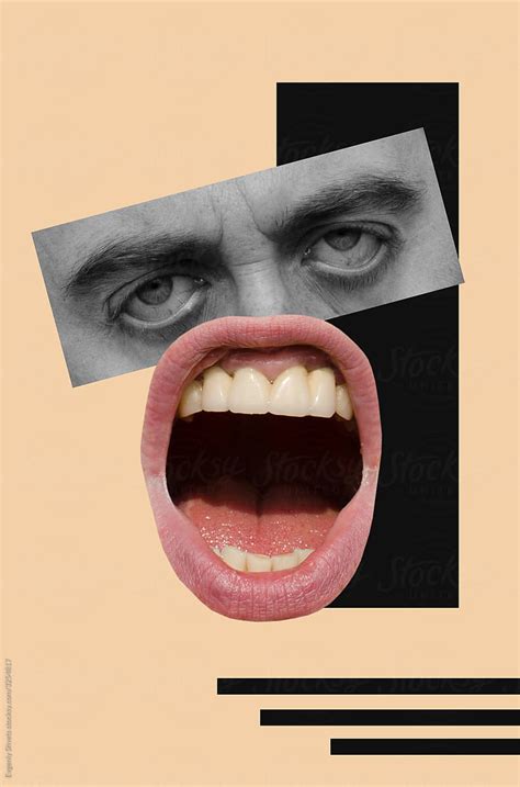 Eyes And Open Mouth Del Colaborador De Stocksy Evgeniy Shvets Stocksy