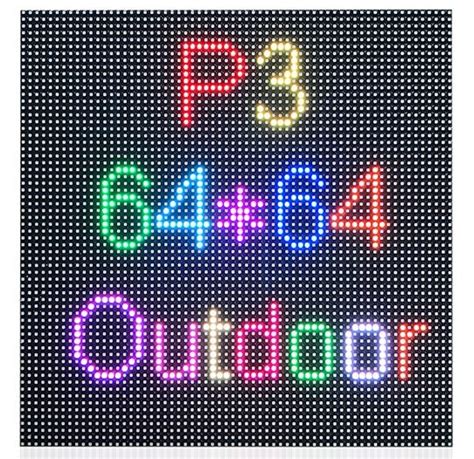 P3 Outdoor Led Screen Panel Full Colour Led Screen Module 192192mm Led Display And Led Video