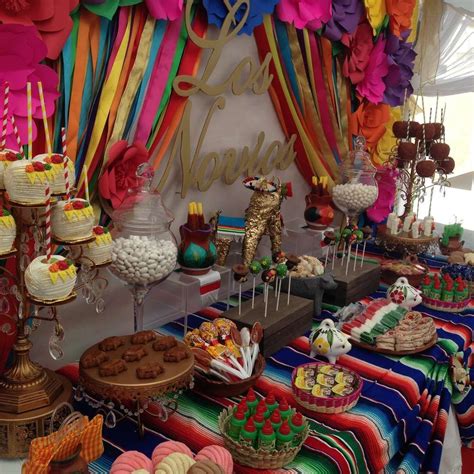 Fiesta Mexican Bridal Wedding Shower Party Ideas Photo 2 Of 19 Mexican Birthday Parties