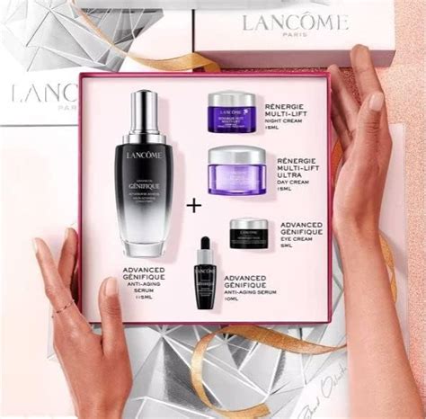 Lancome Advanced Genifique Serum 115ml Set Uk Beauty