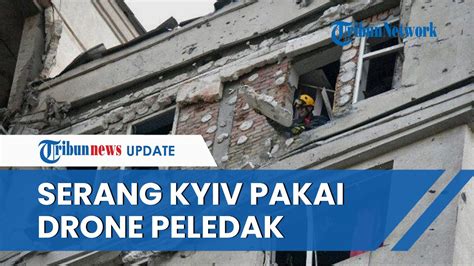 Rusia Serang Ibu Kota Ukraina Pakai Drone Peledak Jelang KTT NATO Di