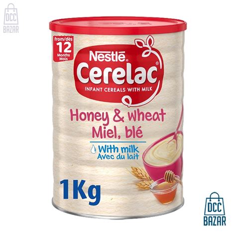 Nestle Cerelac Honey Wheat With Milk 12 Months 1kg